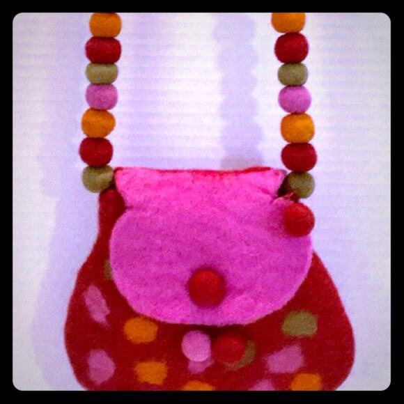 Rising Tide Handbags - ***MARKDOWN** RISING TIDE VEGAN SHOULDER BAG WOOL LINED  Zips